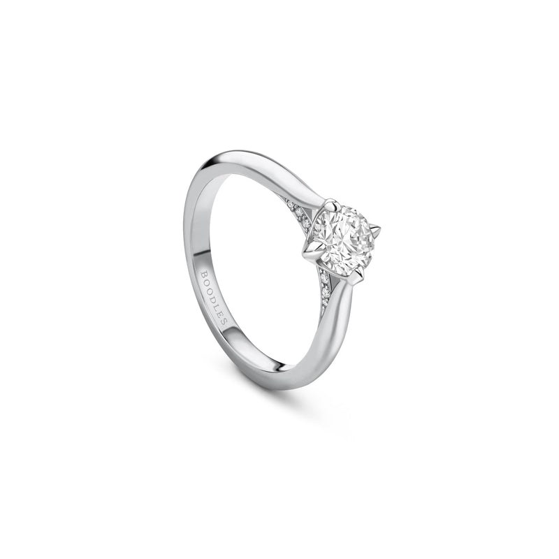 Boodles Brilliance Platinum Diamond Engagement Ring 0.7 carat (approx.)