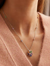 Raindance Large Rainbow Cluster Pendant