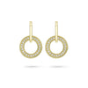 Roulette Classic Yellow Gold Diamond Earrings