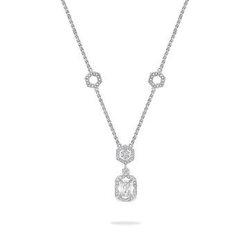 Mosaic Ashoka Platinum Diamond Pendant