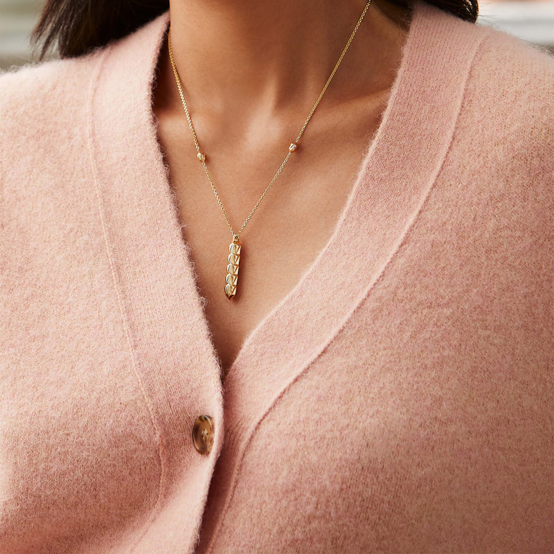 Be You Yellow Gold Pendant