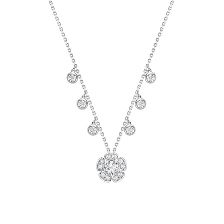 Secret Garden Walled Garden Platinum Diamond Pendant