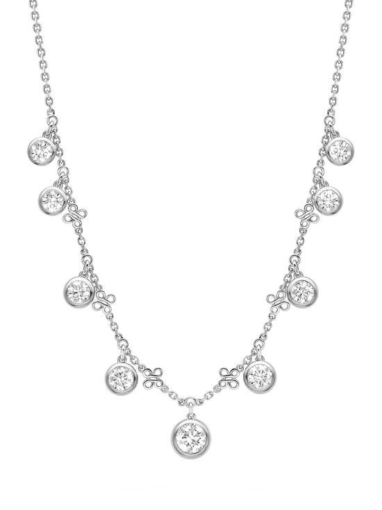Beach Large Diamond Necklace