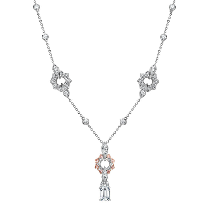 Peace of Mined Pink Diamond Pendant