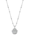 The National Gallery Play of Light Platinum Pendant