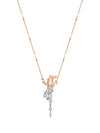 Lucky 'Gold Cup 100' Platinum Pink Diamond Horse Pendant