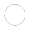 Play of Light Platinum Diamond Necklace