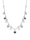 Beach Sapphire and Aquamarine Necklace