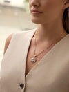 The National Gallery Play of Light Rose Gold Sapphire Pendant