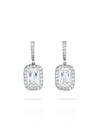 Vintage Ashoka Diamond Drop Earrings