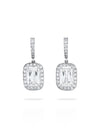 Vintage Ashoka Diamond Drop Earrings