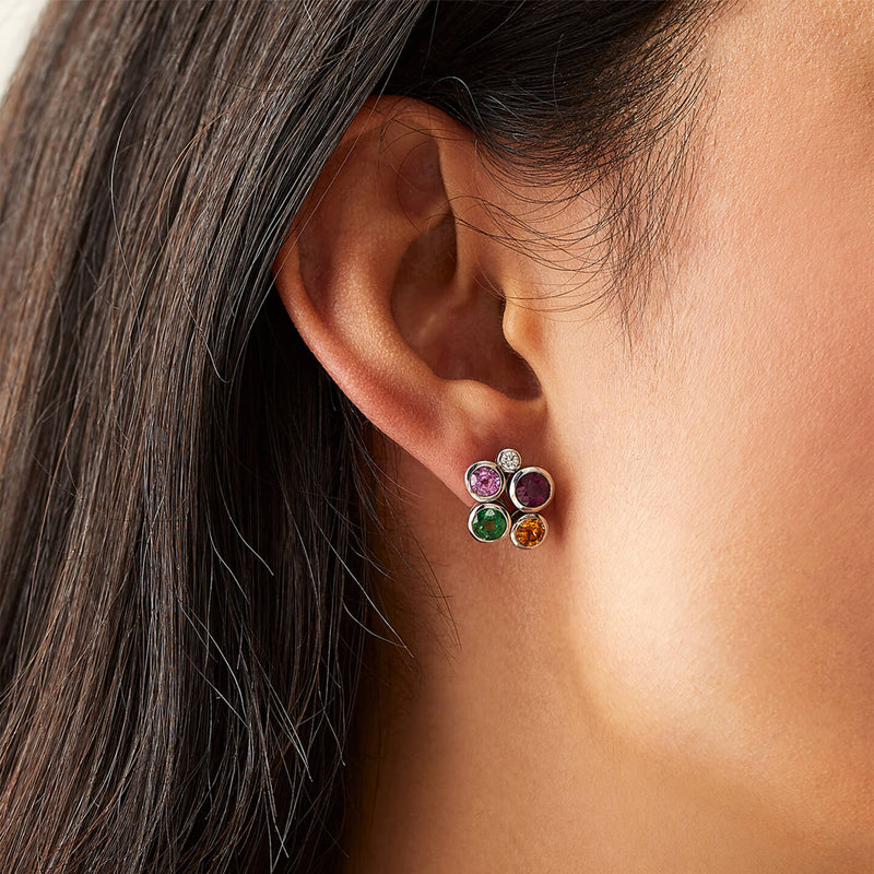 Raindance Rainbow Watercolour Earrings