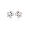 Raindance Pink Diamond Cluster Earrings