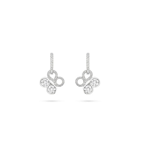 Be Boodles White Gold Diamond Earrings