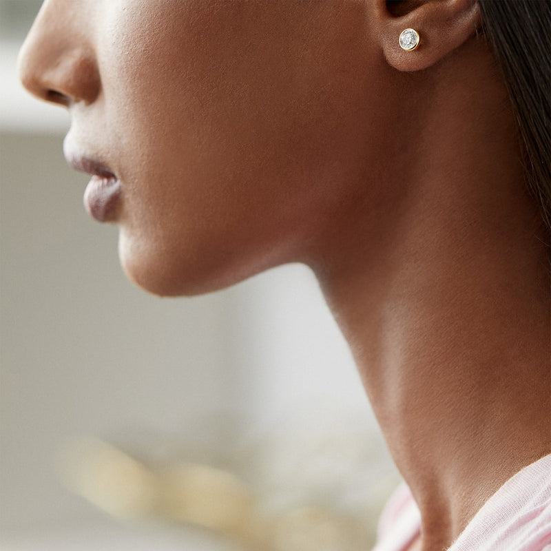 Raindance Detachable Double Drop Platinum Earrings