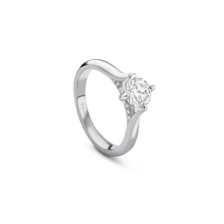Boodles Brilliance Platinum Diamond Engagement Ring 0.9 carat (approx.)