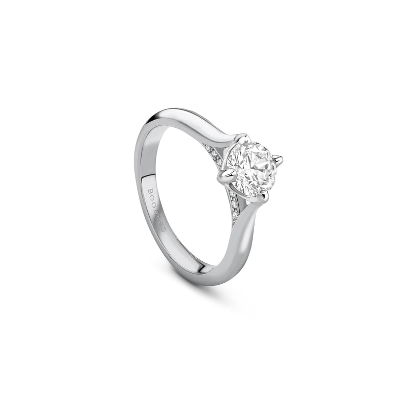 Boodles Brilliance Platinum Diamond Engagement Ring 0.9 carat (approx.)