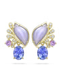 A Family Journey Provence Tanzanite Yellow Gold Earrings