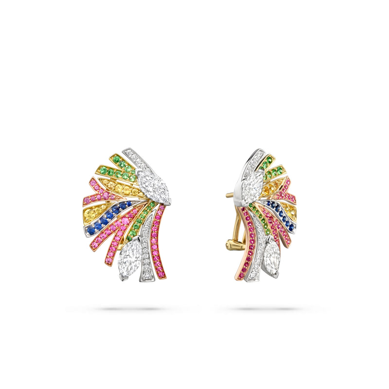 Disco Zebra Earrings