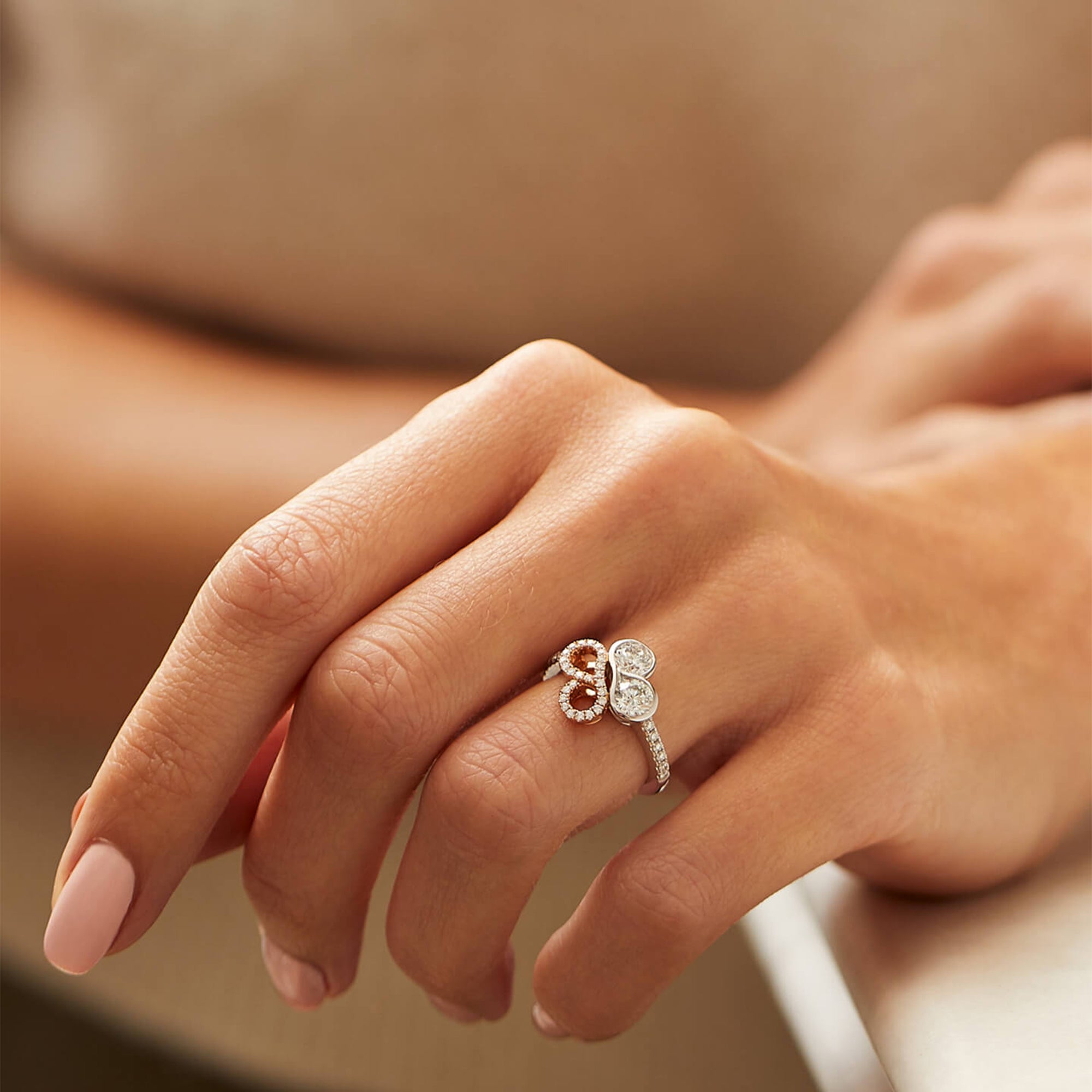 Be Boodles Motif Diamond Ring