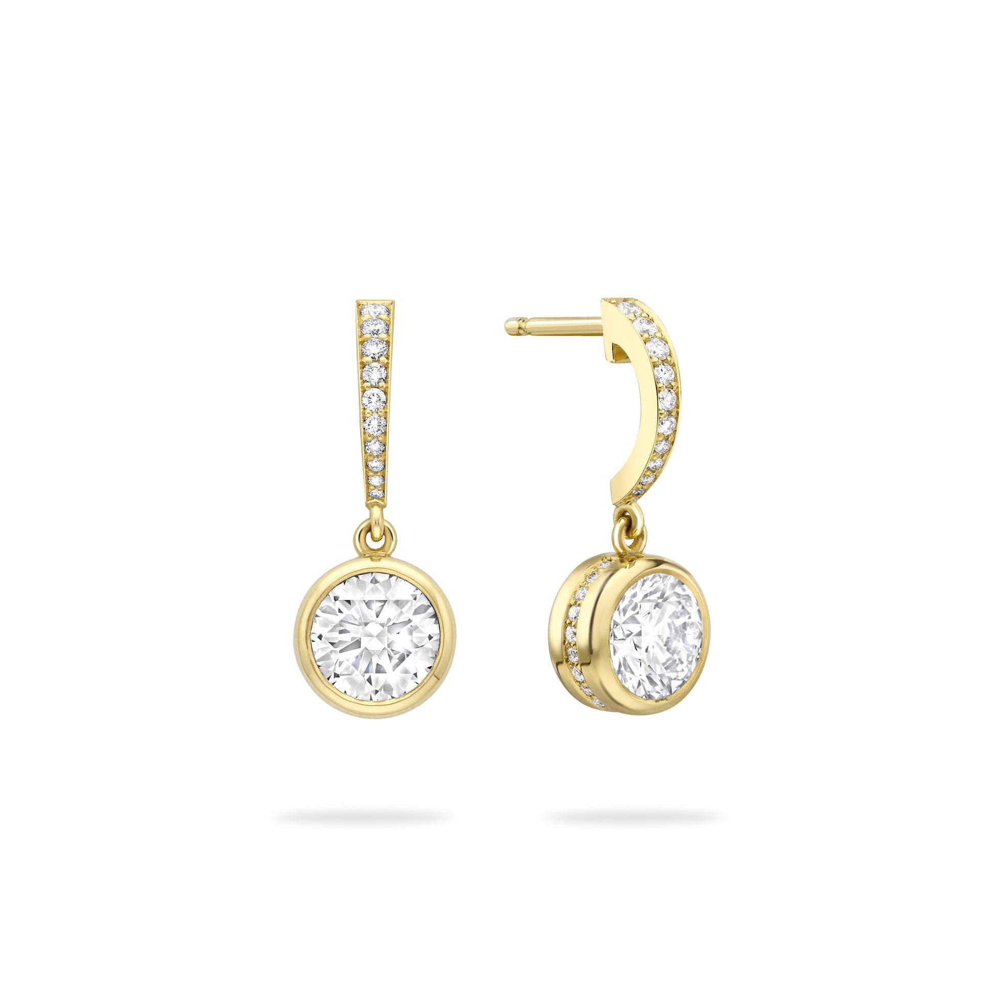 1.21 Carat FVS2 and 1.20 Carat  FVS1