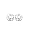 Firework Platinum Diamond Earrings