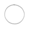 Classic Ashoka Diamond Platinum Necklace