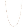 Raindance Long Rose Gold Diamond Necklace