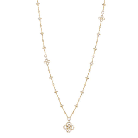 Be Boodles Long Yellow Gold Necklace
