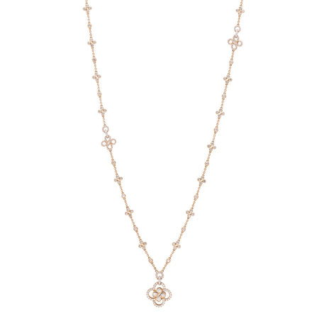 Be Boodles Long Rose Gold Necklace