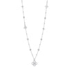 Be Boodles Long White Gold Necklace
