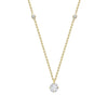 Classic Yellow Gold Diamond Pendant
