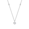 Classic Platinum Diamond Pendant