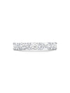 Classic Ashoka Diamond Platinum Semi Eternity Ring