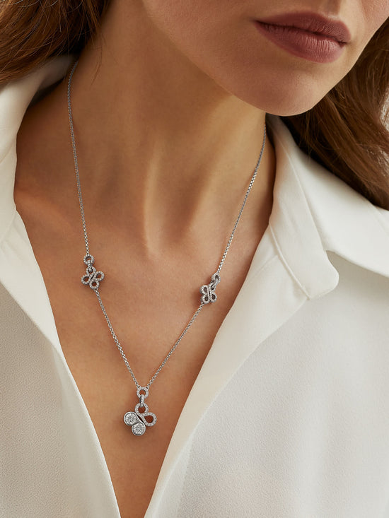 Be Boodles Large Diamond Pendant