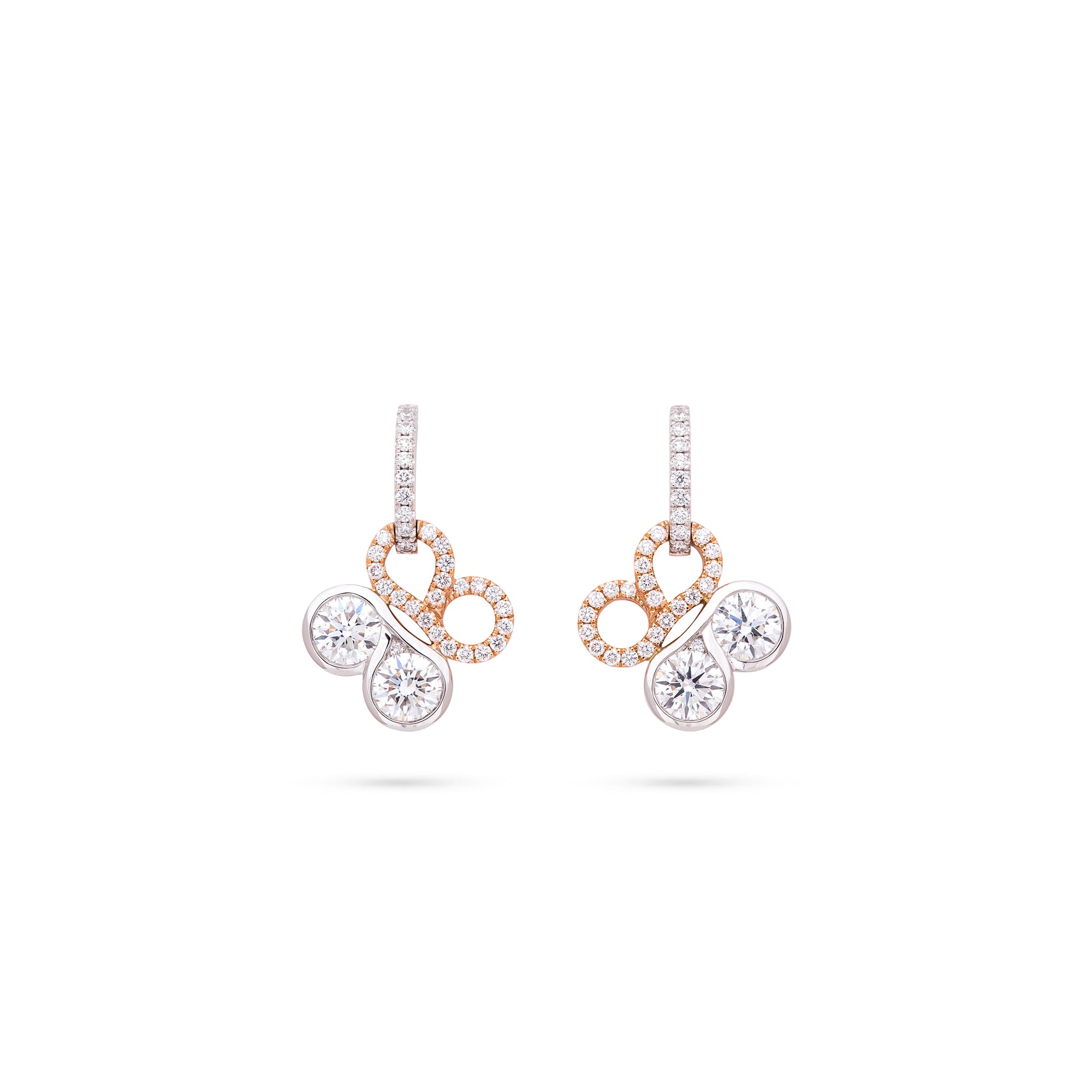 Be Boodles Large Diamond Drop Earrings