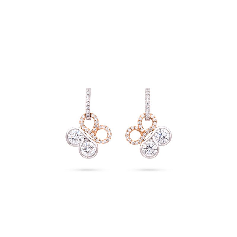 Be Boodles Large Diamond Drop Earrings