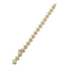 Be Boodles Large Yellow Gold Diamond Bracelet