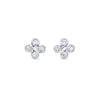 Be Boodles White Gold Stud Earrings
