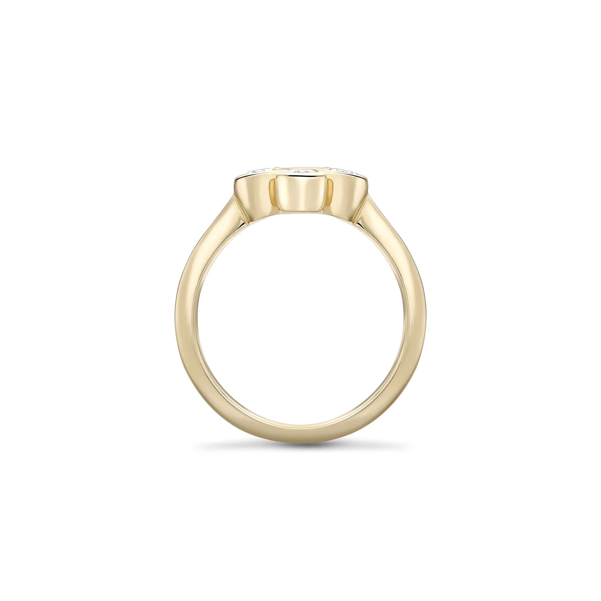 Be Boodles Classic Motif Yellow Gold Ring