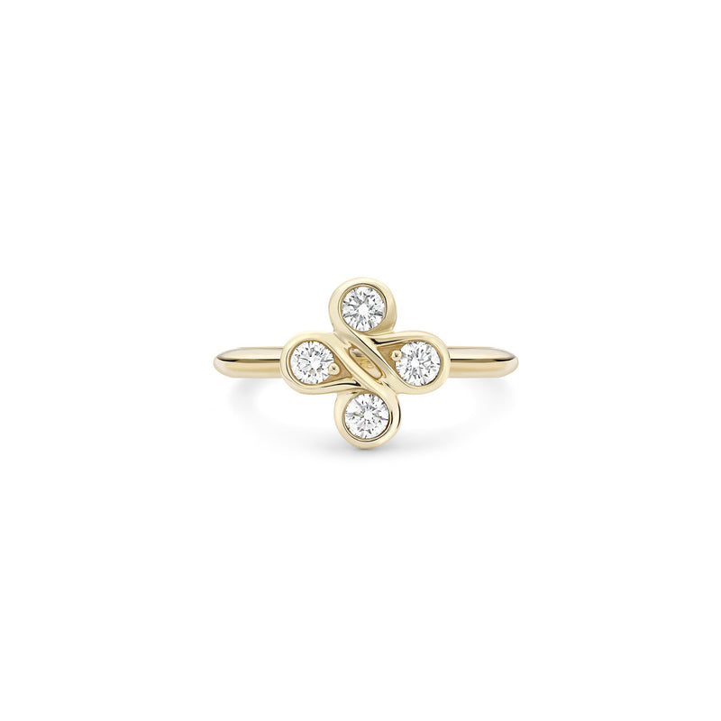 Be Boodles Classic Motif Yellow Gold Ring