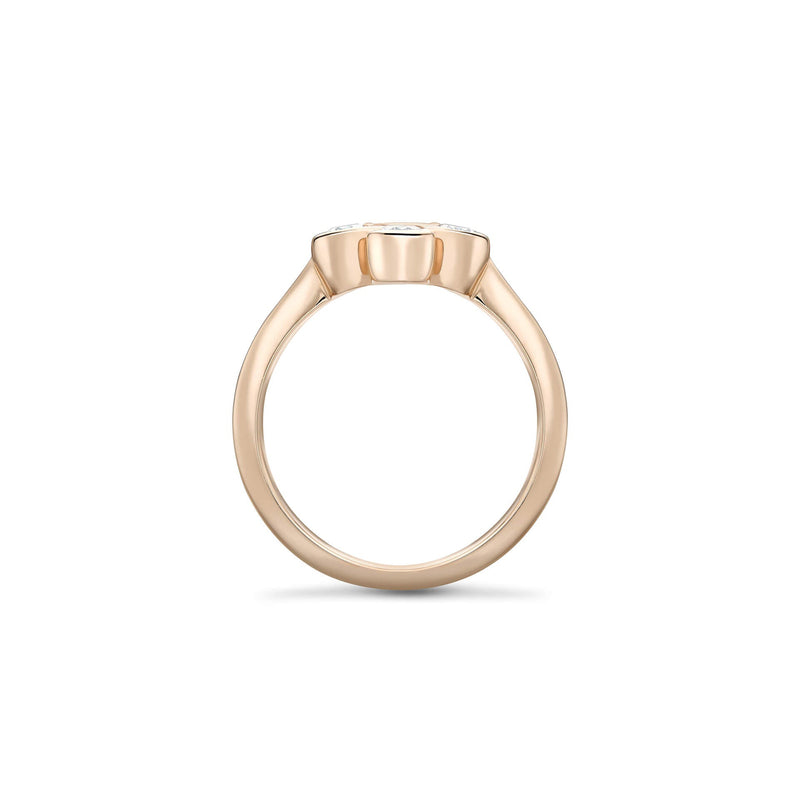 Be Boodles Classic Motif Rose Gold Ring