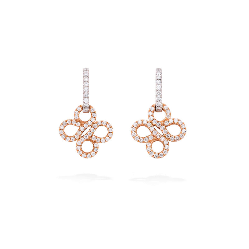 Be Boodles Open Diamond Drop Earrings