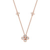 Be Boodles Mini Rose Gold Diamond Pendant