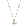 Be Boodles Pavé Rose Gold and Platinum Pendant