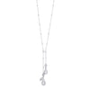 Orchard Long Diamond White Gold Necklace