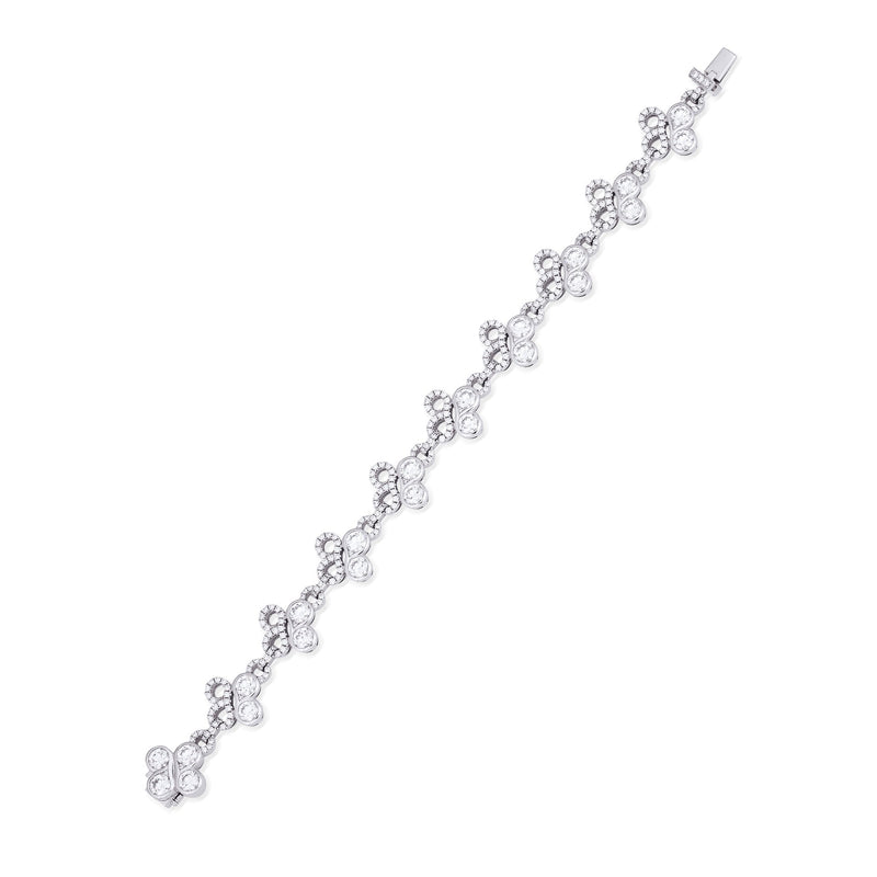 Be Boodles Mega Platinum Diamond Bracelet