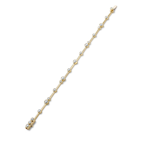 Raindance Yellow Gold Diamond Bracelet