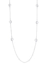 Knot Long Diamond Necklace