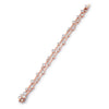 Raindance Two-Row Rose Gold Diamond Bracelet
